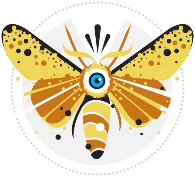 La caída libre de los insectos