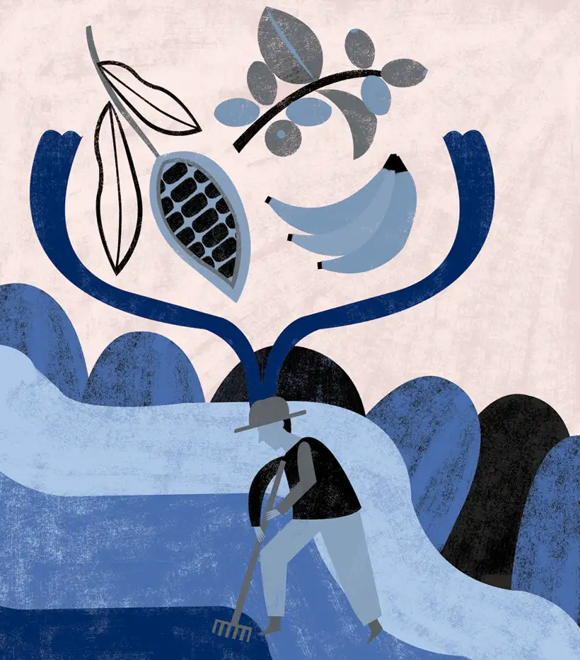 Seguridad alimentaria. Ilustración: Estelí Meza